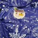 Snow Tube for Adults, 55" Extra Large Snow Sled Inflatable Foldable Made by Cold-Proof and Heavy Duty Material Easy to Carry with Handles Winter Toys for Outdoor