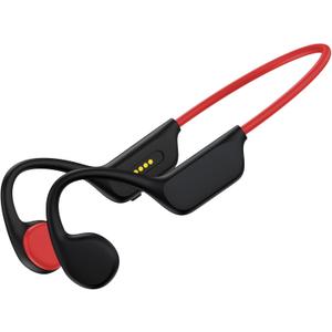 Bone Conduction Swimming Headphones,Wireless IPX8 Waterproof Open-Ear Headphone/Earphones, 32G Underwater Headset/Earbuds, Sports, Swimming, Diving (Coal)