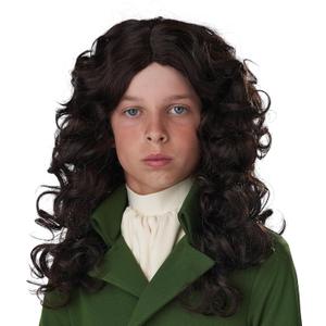 California Costumes CaliCo, Sir Isaac Newton, Child Costume Wig