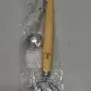 Introducing The Danish Dough Whisk & Scoop & Dust Flour Sifter Bread Making Tools Set: An Artisan Sourdough Bread Whisk With Flour Wand For Powdered Sugar Dusting (2pcs Set)