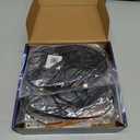 Dreamcolor Acrylic Interior Car LED Strip Light with Wireless APP, RGB 18 in 1 with 175 inches 612 LEDs Fiber Optic Strip Lights for Car, Dual Zone Music Sync Neon Car Ambient Lighting Kits