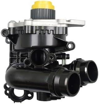 REVO Water Pump Assembly Replacement for Audi A6 A5 A4 A3 TT Q5 Q3 Allroad Compatible with for VW Tiguan Jetta Passat GTI Eos Beetle CC 2.0T TSI Replace#06H121026AF 06J121026R 707152080 1312460
