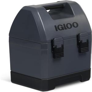 Igloo Gripper CoolBox 10 Qt Cooler, Tactical Gray, 10 quarts