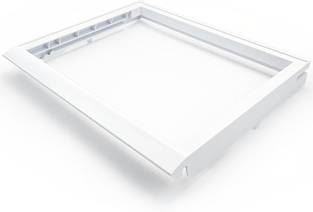 W10508993, 2209698 Crisper Cover Frame (no glass) Compatible with whirlpool, kenmore, maytag, amana, kitchenAid refrigerator etc. Shelf Frame W10275293 Replace 2206096, 2217123, AP5644252, PS4082908