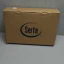 Serta Goose Feathers Down Fiber Comforter Queen Size Duvet Insert,100% Cotton,Hotel Luxury Hypoallergenic Comforter 58oz All Season Medium Warmth 90 x 90 in White