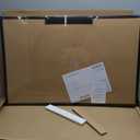 VUSIGN 36" x 24" Magnetic Whiteboard for Wall, Dry Erase Board with Black Frame, Hanging White Board for Office, Home, Classroom, Conference Room  Accessories Included