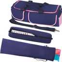 Empty American Mahjong Set Bag with Tiles Bag and Mahjong Racks Bag, Mahjong Storage Case