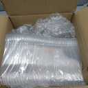 60 Pack Dessert Cups with Lids and Spoons, 5 oz Heart-Shaped Clear Plastic Appetizer Parfait Cups for Mother's Day Gift, Wedding, Bridal Shower