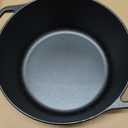 Lodge Cast Iron Set - 5-Piece Set - Pre-Seasoned Kitchen Set - Skillets, Griddle & Dutch Oven Included - PFAS-Free Non-Toxic Cookware