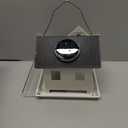 MrCrafts Solar Bird Feeder - Hanging Metal Bird House Feeder with Solar Lights, Outdoor Solar Lantern, Garden Decor for Outside, Unique Gifts for Mom, Grandma, Christmas