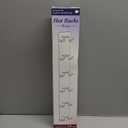 Nunibum Hat Organizer for Baseball Caps 4 Pack, Hat Rack for Wall Hold up to 24 Hats with Strong Adhesive, Multilayer Organizers and Storage Hat Holder Hanger Display for Door Closet and Bedroom (Black)