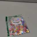 Multicolor Metallic Foil Confetti(0.59 inch) Round Dots Glitter Rainbow Table Confetti for Party Wedding Decorations,2.11 OZ per pack