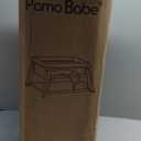 Pamo Babe Travel Crib Lightweight Playpen Baby Playard with Bassinet Portable Mini Playard
