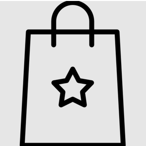 Large Red Cinch Gift Bag