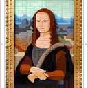 WICUS 3mm Acrylic Display Case Compatible with Lego 31213 Mona Lisa Dustproof Clear Display Box(NOT Included The Model)