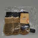 Double Sides Non-Slip Dog Socks to Prevent Licking Paws - Strong Traction for Paw Protector, Senior Dogs, Hardwood Floors, Dog Booties with Grippers - Size Large (Large(Pack of 4))