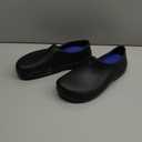 Shoes for Crews Unisex Slip-Resistant Work Clogs - Comfortable, Non-Slip Work Shoes for Men & Women in Food Service, Healthcare, Hospitality - Bloodstone, Size 10 M, 12 W