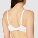 Playtex Women's Bra with Underwire in Microfibre Flower Elegance Support and Comfort x1, White, 36C (White)