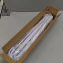 Hanging Closet Rod Adjustable Width Height Closet Rod For Hanging Clothes White 2 Pack Closet Extender Hanging Rod Clothes Space-Saving Hanging Bar Organizer