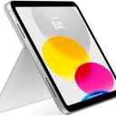  for iPad 10th Generation Case with Keyboard 10.9" 2022 & 11th (A16) 2025, Touch Trackpad Keyboard Case for 11/10th Generation-360 Rotate,Pencil Holder, Keyboard for iPad 10th Gen, White