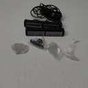 HLauto 1002L Emergency Strobe Traffic Advisor Light Bar: 40 LED Dash Safety Warning Flashing Light, Front/Rear Windshield Visor for Construction Vehicle, Tow/Plow Truck (2x10.7inch, Amber White)