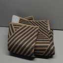 Lahome Modern Geometric Runner Rug, 2x8 Washable Rug Runners for Hallways Non Slip, Black Outdoor Carpet with Rubber Backing, Farmhouse Non Shedding Kitchen Mats for Floor Entryway