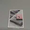 Stouchi AirTag Passport Holder, Slim Passport Holder Family with Airtag Slot, RFID Passport Wallet Cover for Men, PU Leather Passport Case, Anti-Lost Travel Accessories, Black