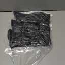 Women's Neon Scrunch Crew Socks 80s 90s Retro 3-Pack Cotton Stacked Boot Calf Cozy Ribbed Slouchy Socks Size 5-10 (Black)