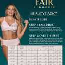 Vanity Fair Women's Full Figure Beauty Back Smoothing Bra, 4 Way Stretch Fabric, Lightly Lined Cups up to H