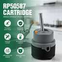 Upgrade RP50587 Single Handle Compatible with Delta Lavatory Kitchen Shower Faucet Valve RP50587, Works with DIAMOND Seal Technology Models Featuring a 36 mm Motion Cartridge