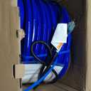 100FT Heated Water Hose for RV,Heavy Duty Heated Hose for Camper/Garden/Farm, 1/2" Inner Diameter,Temperatures Down to -40°F, Prevent Freezing