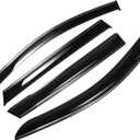 Window Deflectors for Kia Sorento 2016-2020 Vent Visors Black Rain Guards Reinforced Acrylic 4 Pcs