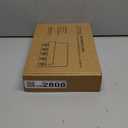 Key Holder for Wall, Decorative Key and Mail Holder with Shelf Has Large Key Hooks for Bags, Coats, Umbrella  Paulownia Wood Key Hanger with Mounting Hardware (9.8W x 6.7H x 4.2D) (Gray)