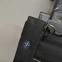 SPORT BEATS Stadium Seats with Back Support Bleacher Chairs with Back and Cushion Thick Padded Bleacher Seats Includes Shoulder Strap (Black)