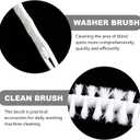 Washing Machine Set, Front-Mounted Washing Machine Cleaning Tool Accessory -2 Drum Gap Cleaning Brush for Removing Cotton lint Debris and Stains in Narrow Spaces and Gasket Rubber Seal Dryer (2 Pcs)