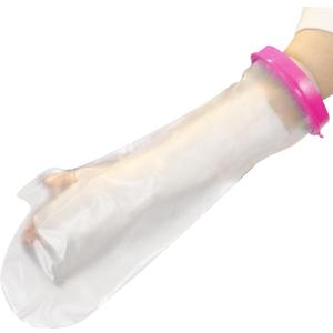 Cast Covers for Shower Arm, Waterproof Cast Cover Arm Adult, Cast Protector for Surgery, Hands, Wrists, Elbow, Finger to Keep Wounds Dry, Waterproof Arm Sleeve for Showering After Surgery, Reusable