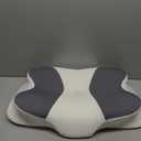 DONAMA Cervical Neck Pillow- Ergonomic Pillows for Pain Relief, Contour Memory Foam Pillow for Side/Back/Stomach Sleepers, CertiPUR-US Certified with Cooling Ice Silk Pillowcase (Dark Grey)