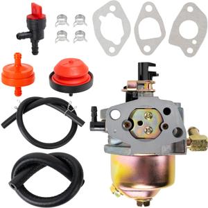 BlueStars 951-12705 Carburetor - For Troy-Bilt Storm 2410 2620 31AS62N2711 31AS2P5C711 24'' 179cc 208cc Squall 2100 MTD 31AM62EE700 31AS62EE731 Cub Cadet 524SWE Snow Blower 951-10974 951-10974A