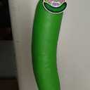 ORB Easy Sqweezy Giant Stretchy Pickle - Stretches Up to 6 Feet Long - Huge Jumbo Sized Squishy Veggie Toy, Perfect to Squeeze for Stress Relief - Fun Novelty Sensory Fidget Toy for Kids and Adults