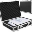 Starlink Mini Aluminum Hard Case,Waterproof Travel Portable Case fits Starlink Mini Dish Kit Perfectly Protection for Kickstand,Pipe Adapter,Cables,Power Supply&More-Dual Layer Shock,Thickened Corners