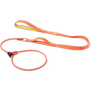 HowGo Slip Lead Dog Leash with Padded Handles | Lightweight Dog Training Leash with 360Swivel Anti-Tangle | Heavy-Duty Lead and Collar for Large Medium and Small, No-Pull Walking (Orange, 5.0FT)