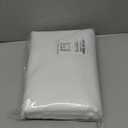 NICETOWN White Sheer Window Scarf 216 inch Extra Long 2 Panels, Soft Voile Textured Bed Canopy Scarf Curtains for Event Designs/Home Decor, 60 inches Wide,