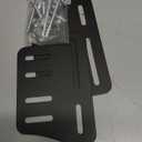 AUNHODU 2PCS Heavy Duty Bed Frame Brackets for Headboard and Footboard, Modi-Plate Frame Adapter/Connector for Bed Frame ModificatonNew Screw Upgrade