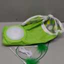 Interactive Cat Toys Rechargeable,Moving Concealed Feathers,Real Mouse Squeaky,Touch Activated Cat Kitten Toy Exercise Toys for Indoor Bored Adult Cats (green)