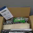 Uanlauo Beige Small Baby Playpen - 47x47in Playpen for Babies and Toddlers, Safe Indoor Play Pen, Baby Pen with Storage Bag and Breathable Mesh