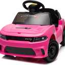 Licensed Dodge Electric Ride on Car for Toddlers Aged 1-3 w/Music & Horn, 30.7116.5417.32 inchs