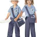 California Costumes Toddler Mr. Postman Costume (Blue)