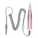 Replacement Handle for Electric Nail Drill Machine, 35000rpm Nail Drill Pen Replacement Handle Nail Polisher Grinder Handpiece Handle Electric Portable Nail Polishing Machine Replacement Handle(Pink)
