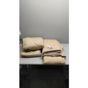 RYB HOME Large Thermal Insulated Curtain for Winter, Window Insulation Sondproof Room Divider for Workshop Basement Laundry Acoustic Covering as Door Curtain, W48 x L96 inch, Mocha, 1 Panel
