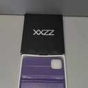 ZZXX for iPhone 15 Pro Wallet Case with [RFID Blocking] Card Slot Stand Strong Magnetic Leather Flip Fold Protective Phone Case for iPhone 15 Pro Case Wallet (Purple-6.1 inch)